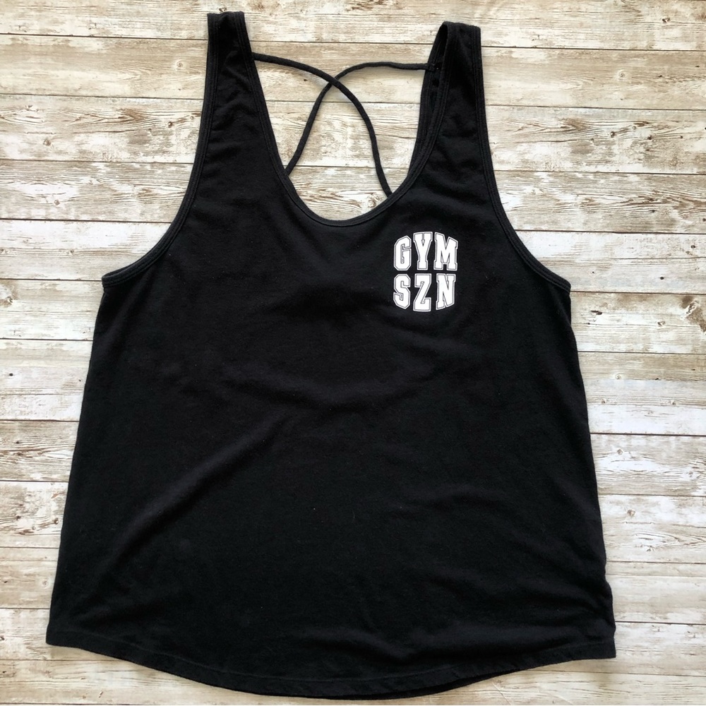 Victoria's Secret PINK Gym Szn Tank Top LARGE